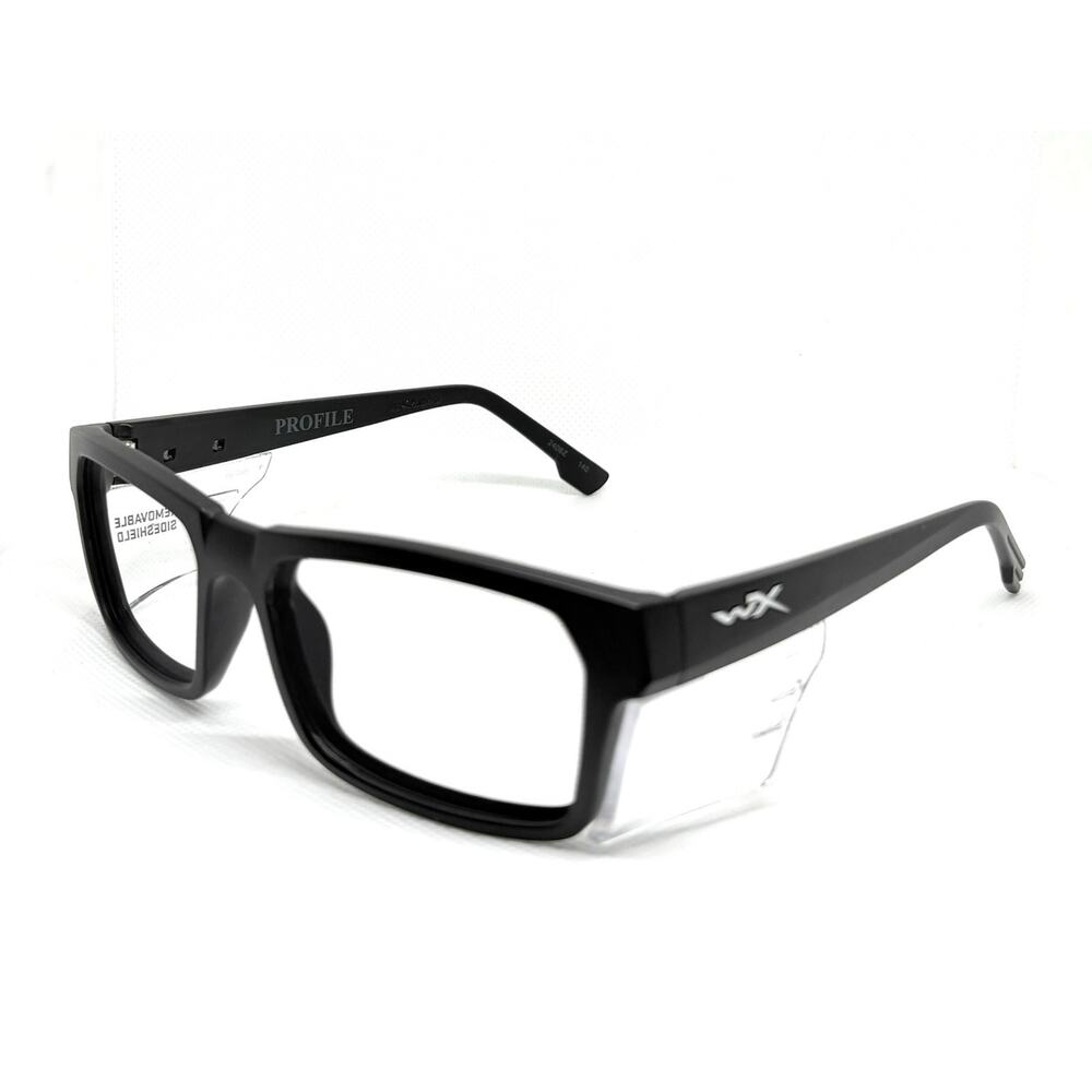 WILEY X WX Z87-2+ Z94.3 MATTE BLACK EYEGLASSES SUNGLASSES FRAMES 66-17